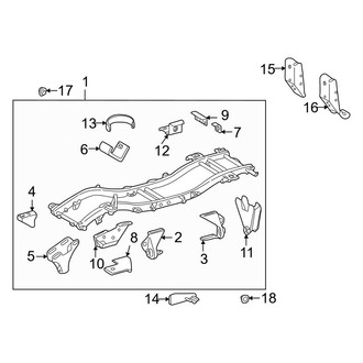 Mercedes-Benz OE - Frame & Components (Frame & Brackets)