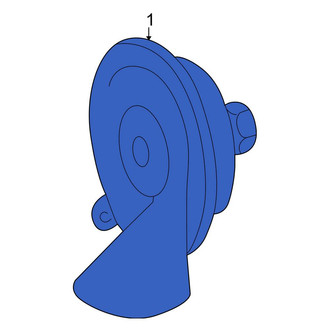 Mercedes-Benz OE - Horn