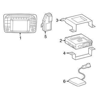 Mercedes-Benz OE - Electrical - Navigation System Components