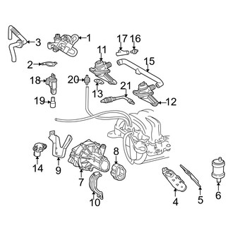 Mercedes-Benz OE - Emission System - Emission Components