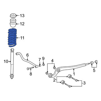 Mercedes-Benz OE - Front Coil Spring