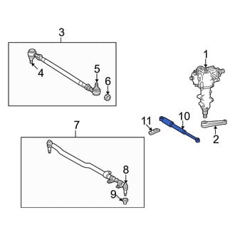 Mercedes-Benz OE - Front Steering Damper