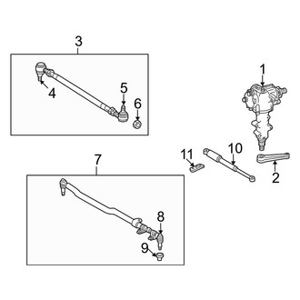 Mercedes-Benz OE - Steering Gear & Linkage