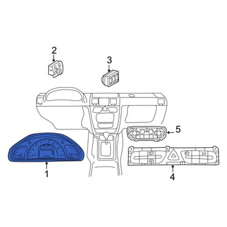 Mercedes-Benz OE - Instrument Cluster