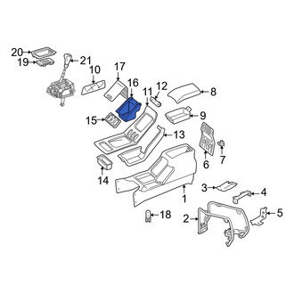 Mercedes-Benz OE - Console Cup Holder
