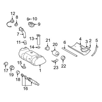 Mercedes-Benz OE - Fuel System Components