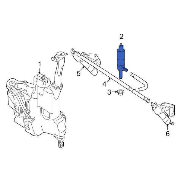 Headlight Washer Pump