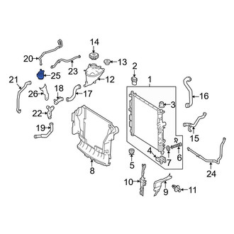 Mercedes-Benz OE - Engine Auxiliary Water Pump