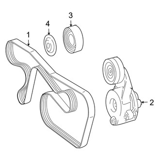 Mercedes-Benz OE - Cooling - Belts & Pulleys