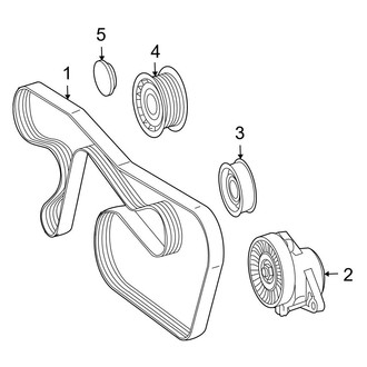 Mercedes-Benz OE - Cooling - Belts & Pulleys (Base)