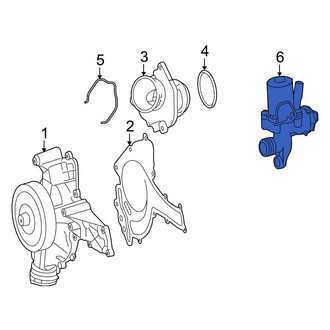 Mercedes-Benz OE - Engine Coolant Control Valve