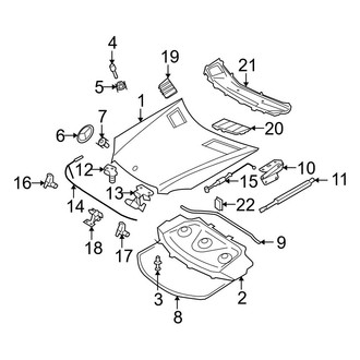 Mercedes-Benz OE - Hood & Components