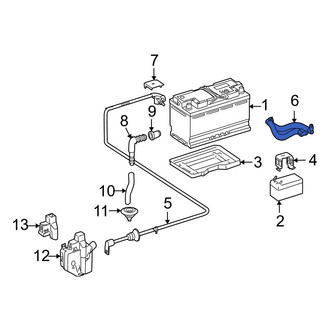 Mercedes-Benz OE - Battery Cable