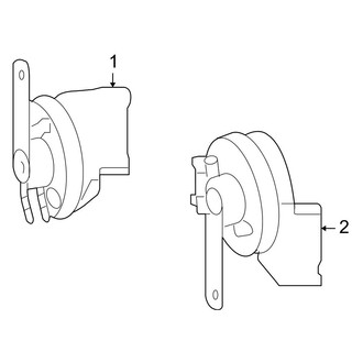 Mercedes-Benz OE - Electrical - Horn