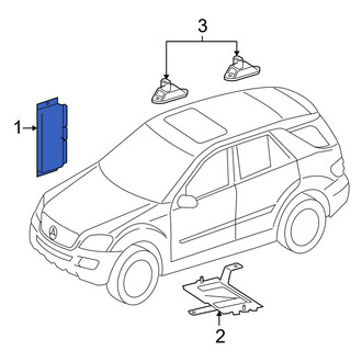 Mercedes-Benz OE - Active Suspension Control Module