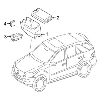 Mercedes-Benz OE - Electrical - Fuse & Relay (Front)