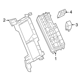Mercedes-Benz OE - Electrical - Fuse & Relay (Rear)