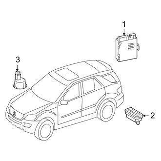 Mercedes-Benz OE - Electrical Components (Remote Gate Release)