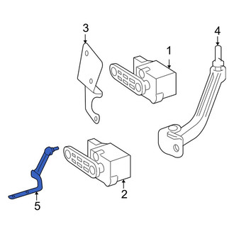 Mercedes-Benz OE - Rear Right Headlight Level Sensor Strut Support