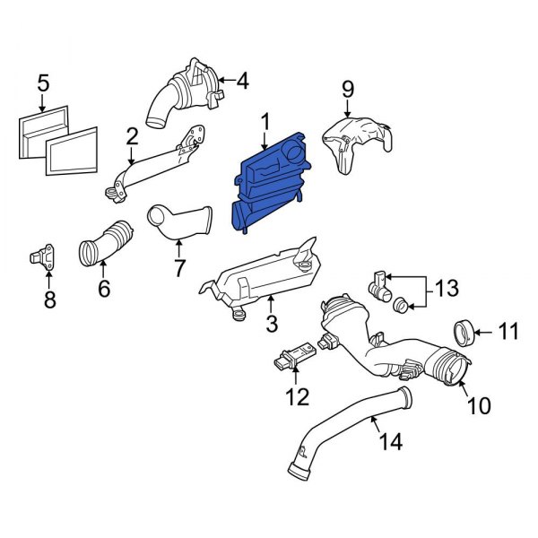 Air Filter and Housing Assembly