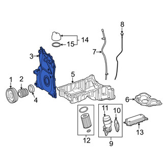 Mercedes-Benz OE - Engine Timing Cover