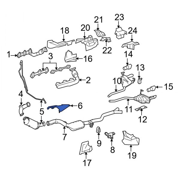 Catalytic Converter Bracket