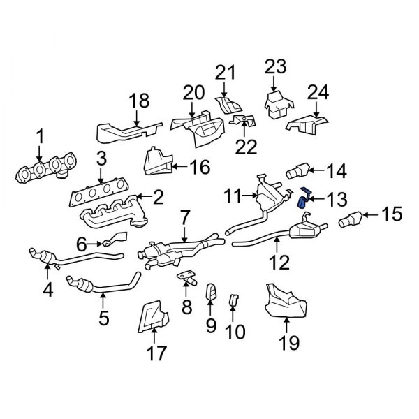 Exhaust Resonator Bracket