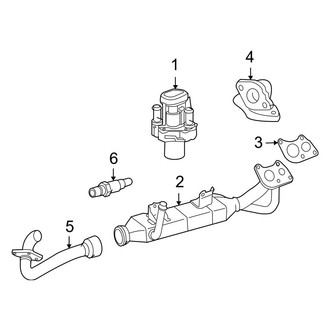 Mercedes-Benz OE - Emission System - Emission Components (EGR Valve & Related Components), (Bluetec 4Matic)