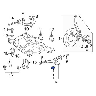 Mercedes-Benz OE - Front Lower Forward Suspension Control Arm Bushing