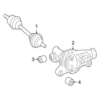 Mercedes-Benz OE - Front Suspension - Front Axle & Carrier (Base)