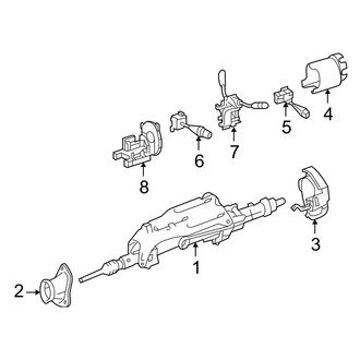 Mercedes-Benz OE - Steering Column Assembly