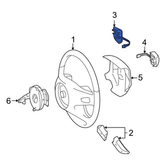 Mercedes-Benz OE - Right Steering Wheel Radio Controls