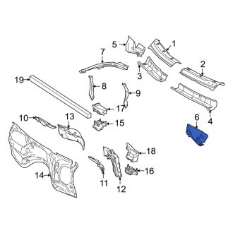 Mercedes M Class Cowl Panels & Parts 