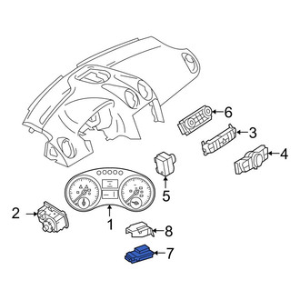 Mercedes-Benz OE - GPS Navigation Control Module