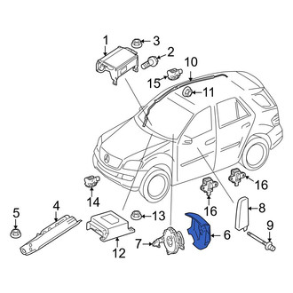 Mercedes-Benz OE - Steering Wheel Air Bag