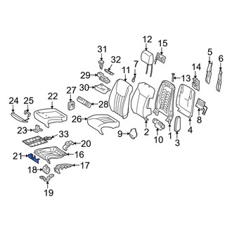 Mercedes-Benz OE - Front Left Fire Extinguisher Mount