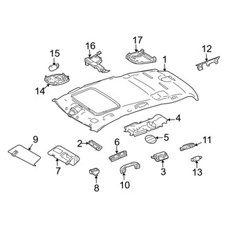 Mercedes-Benz OE - Roof - Interior Trim