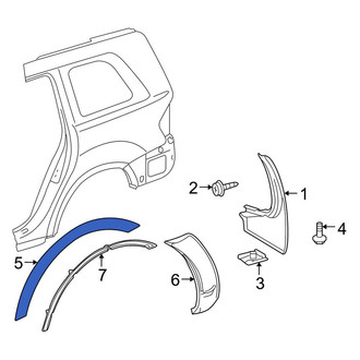 Mercedes-Benz OE - Wheel Arch Molding