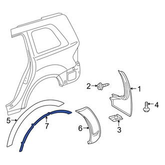 Mercedes-Benz OE - Wheel Arch Molding