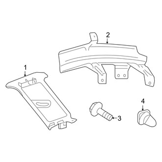 Mercedes-Benz OE - Quarter Panel - Interior Trim