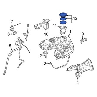 Mercedes-Benz OE - Fuel Pump Tank Seal