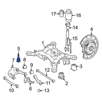 Mercedes-Benz OE - Rear Suspension Ball Joint
