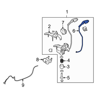 Mercedes-Benz OE - Rear Suspension Self-Leveling Valve
