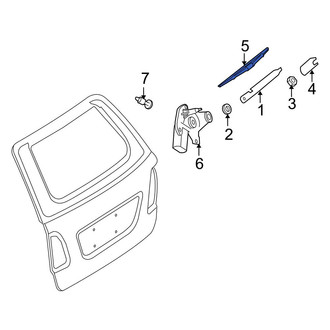 Mercedes-Benz OE - Rear Wiper Blade