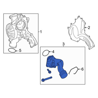 Mercedes-Benz OE - Engine Coolant Thermostat Kit
