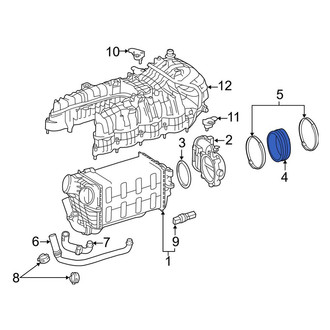 Mercedes-Benz OE - Engine Air Intake Hose Adapter