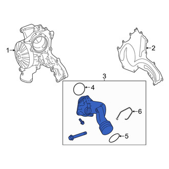 Mercedes-Benz OE - Engine Coolant Thermostat