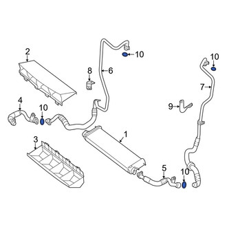 Mercedes-Benz OE - Engine Oil Cooler Line O-Ring
