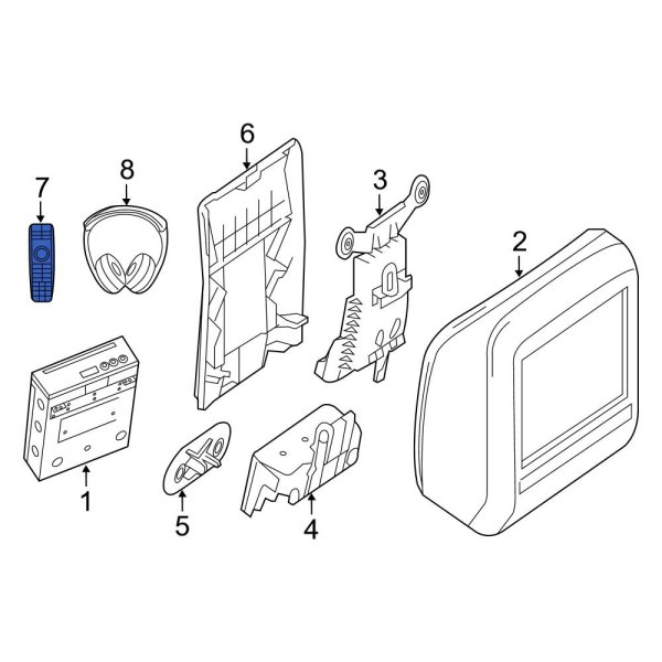 DVD Player Remote Control