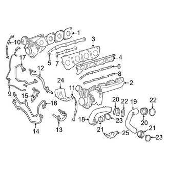 Mercedes-Benz OE - Engine - Turbocharger & Components